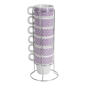 Star "Stakk" Lilac Mugs