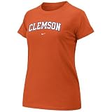 Nike Clemson Tigers Orange Ladies Arch Crew T-shirt