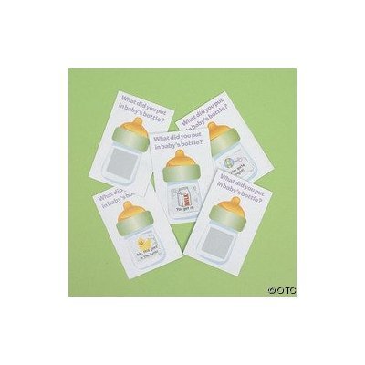 24 Baby Shower Scratch-n-Win Tickets ~ Great Game!