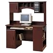 Traditional Computer Center in Traditional Cherry Finish By South Shore Furniture