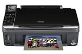 Epson Stylus SX415 All-in-One Printer (Individual Inks, 6.3cm LCD Viewer, Memory Card Slots)