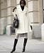 Apparel : Nine West Seamed Wool Walker Coat
