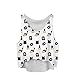 JETTINGBUY Women Crop Vest Digital 3D Emoji Print T Shirt