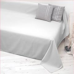 Tagesdecke Plaid 140x210cm weiss