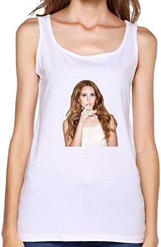 Grelove Women's Lana Del ReyTank Shirts XXL White