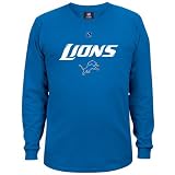 Detroit Lions Blue Critical Victory III Long Sleeve T-Shirt