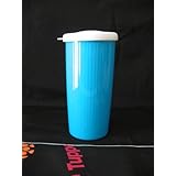 Tupperware Insulated Tumbler with Dripless Straw Seal. Cool Aqua