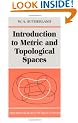 Introduction to Metric and Topological Spaces