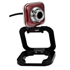 Firstcom Webcam 8 Megapixel USB 2.0 Integriertes Mikrofon Rot