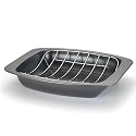 Farberware, 57426, 16.5" x 13.5" Roaster with U-Rack, Gray