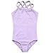 Arshiner Kids Girl's Dance Slim Solid Camisole Leotard Size 5-6 Years