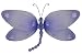 41 QwMhJTTL. SL75  Hanging Nylon Dragonfly Nursery Girls Room Wedding Decor Decoration   10 Purple Taylor Dragonflies