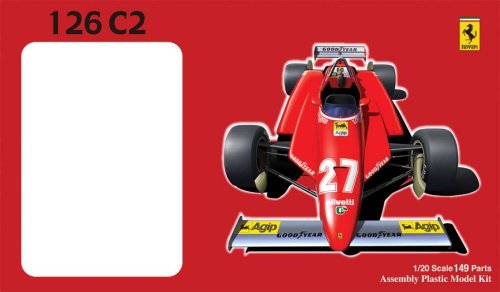 1/20 Ferrari 126C2 Sunmarino GP (Model Car) Fujimi GPSP-2|Grand Prix Series Spot-image