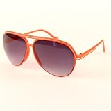 So Cherrie Plastic Frame Retro Aviator Sunglasses - H669