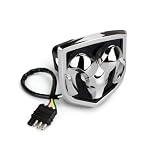 Reese Towpower 86066 Licensed LED Hitch Light Cover with Dodge Ram Logo by Reese Towpower