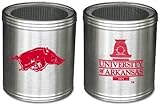 Arkansas Razorbacks Stainless Steel Can Cooler Set