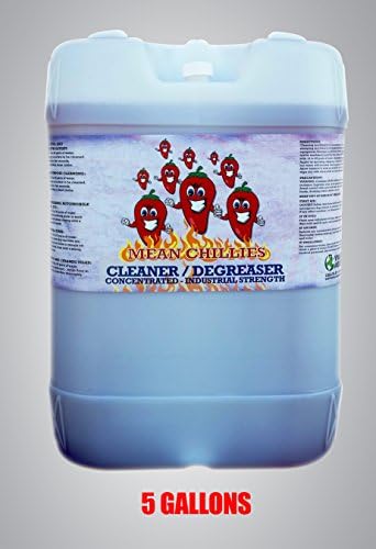 Mean Chillies Powerful All Purpose Cleaner Red Degreaser and Floor Cleaner, Concentrated 5 Gallon Carboy, FREE Shipping!!