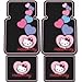 4PC Hello Kitty Sanrio Front and rear Floor Mats Car Suv Truck