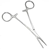 Forceps Standard Tool Clamp Needle Tweezers 5"