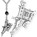 "UL 17 Ink" Pendant Necklace with Tattoo Gun