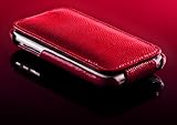 Viva iPhone 3G Leather Case SnakeSkin Collection (Red)