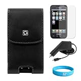 Magnetic Executive Vertical Case with Optional Spring Belt Clip for Samsung ....