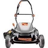 Remington RM202A 19-Inch 12 Amp Corded Electric Side Discharge/Mulching Lawn Mower With Single Level Height Adjust