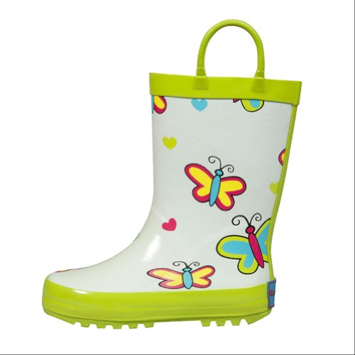 Clearance Sale! RanyZany Bright Butterfly Rain Boots For Girls-Satisfaction Guaranteed