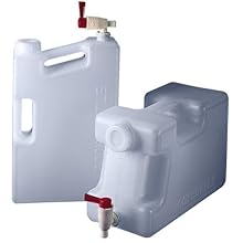 Bel-Art Scienceware Polypropylene Book Bottle with Aspirator and Spigot