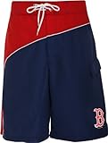 Boston Red Sox Youth Color Block Swim Trunks