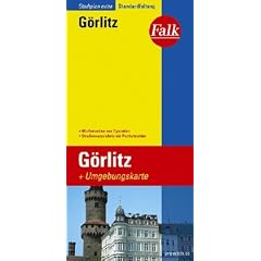 Falk Stadtplan Extra Standardfaltung G�rlitz mit Ortsteilen von Zgorzelec