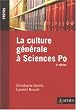 La culture g�n�rale � Sciences Po