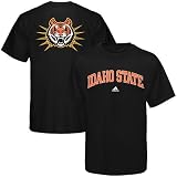NCAA adidas Idaho State Bengals Black Relentless T-shirt