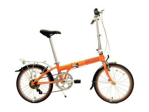 Dahon Speed D7 Folding Bike, Tangerine, One Size Dahon Speed D7 Folding Bike, Tangerine, One Size