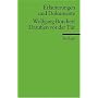 Drau�en vor der T�r. Erl�uterungen und Dokumente