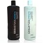 Sebastian Drench Moisturizing Shampoo & Conditioner Liter set (33.8 oz)