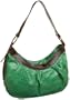 Latico P.S. Pleated Large Shoulder Bag,Green,one size
