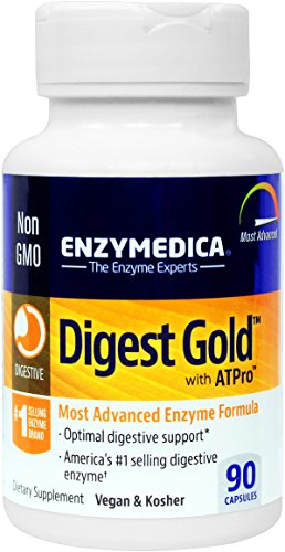 Enzymedica - Digest Gold with ATPro 90 Count - Most Advanced Enzyme Formula Enzymedica - Digest Gold with ATPro 90 Count - Most Advanced Enzyme Formula