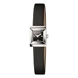 Gucci Womens YA128503 G-Frame Square Black Strap Bl
