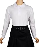 U.S. Polo Assn. Long Sleeve Picot Polo (4-6X)
