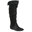 Women's Mossimo Supply Co. Kaley Tall Cuffed Boots - Black