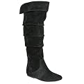 Women's Mossimo Supply Co. Kaley Tall Cuffed Boots - Black