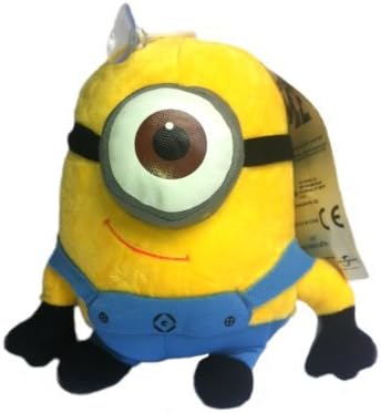 Despicable Me 6 inch Plush Minion Stewart with suction cup attachment by Roza Trading