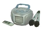 PORTABLE CDG CD MP3 KARAOKE W 5.5 TV AM FM RADIO PLAYER