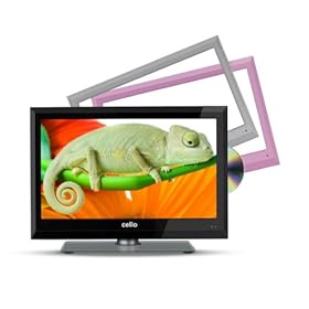 Cello C19ZF-LED 18.5-inch Widescreen LED DVD Combi TV with Freeview PVR  and Interchangable Fronts