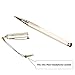Snugg 2 in 1 Stylus Pen. A Stylus and Writing Pen in one! Quality Silicone Tip, Quality Ball Point Pen and it attaches to Headphone Jack for easy storage. Works with iPad, iPhone, iPod, Galaxy Tab, Xoom, and other touchscreen tablets (Silver)