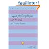 Le�on philosophique sur le mal
