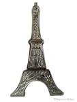 Silver Eiffel Tower Paris Wine Bottle...