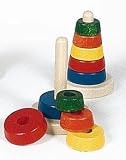 NIC Wooden Toys - Stacking Column Cone