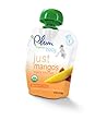 Plum Organics Just Fruit, Mangos, 3.17-Ounce Pouches (Pack of 12)
